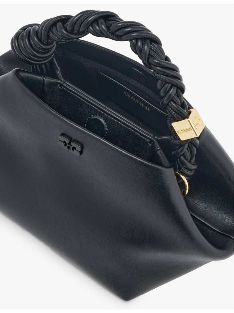 GANNI Bou small leather top-handle bag - British product
