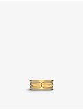 Bvlgari yellow gold diamond ring 0.47ct, imported from the UK