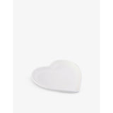 selfridges The White Company Heart-Shape Porcelain Ceramic Soap Plate, 12cm- Buy online at McGrocer