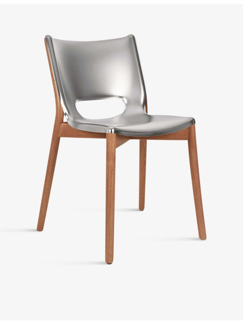 Alessi Monoshell steel chair 81cm high (British brand)