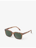 Izipizi #L square sunglasses in havane with tinted lenses, UK version