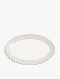 Wedgwood Gio Gold Platinum bone china oval dish 26cm - British product
