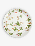 Wedgwood Wild Strawberry bone-china plate 27cm, UK version