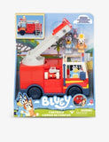 Bluey Bingo's Firetruck Playset with movable figures and accessories - British product