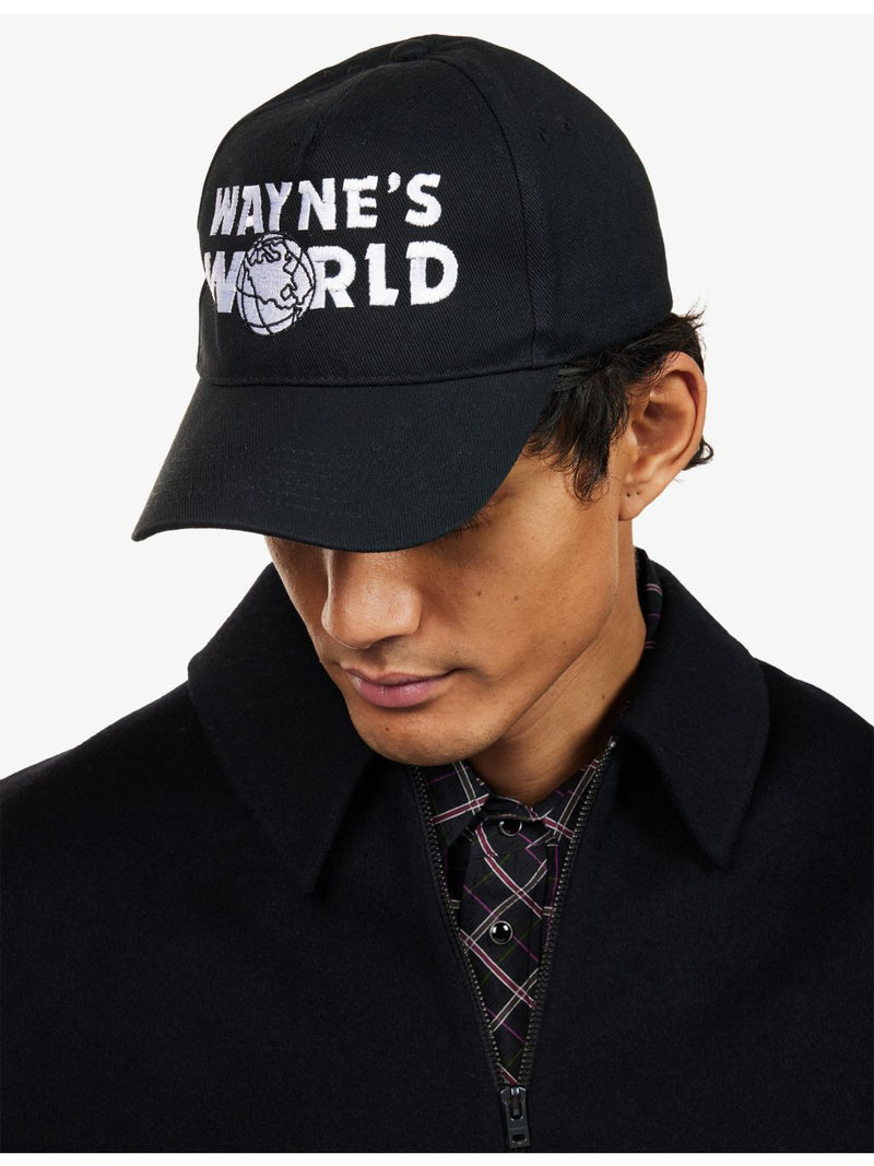 Reselfridges pre-loved Wayne's World woven cap, UK version