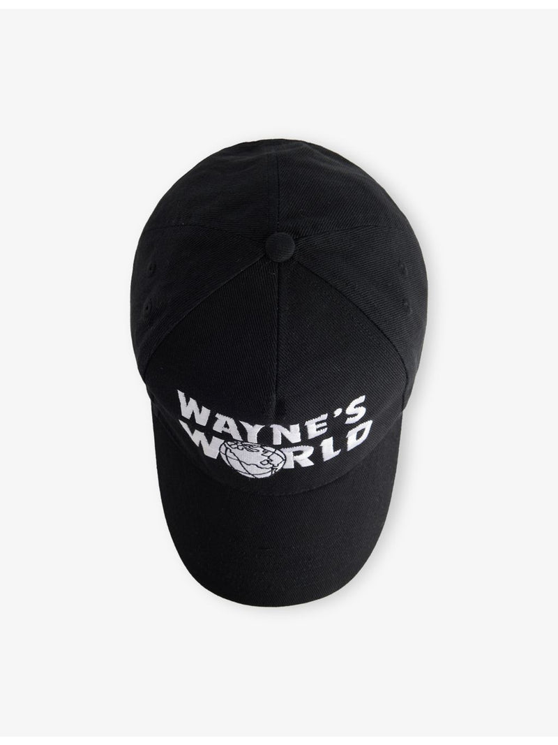 Reselfridges pre-loved Wayne's World woven cap, UK version