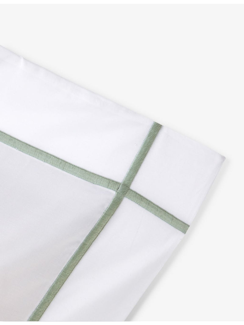 Yves Delorme Athena Oxford pillowcase 65cm square, imported from the UK