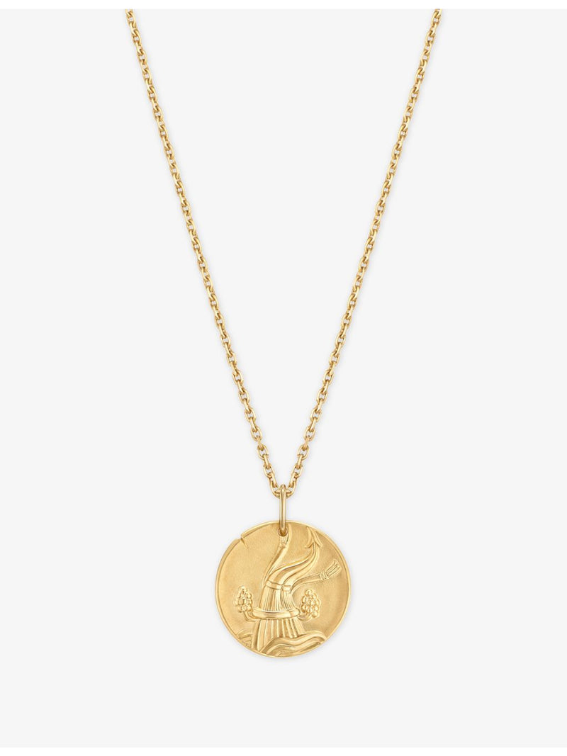 Van Cleef & Arpels 18ct yellow gold zodiac medal - British product