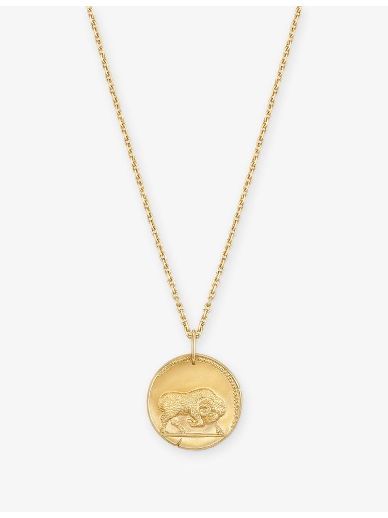 Van Cleef & Arpels Aries 18ct yellow gold medal - British product