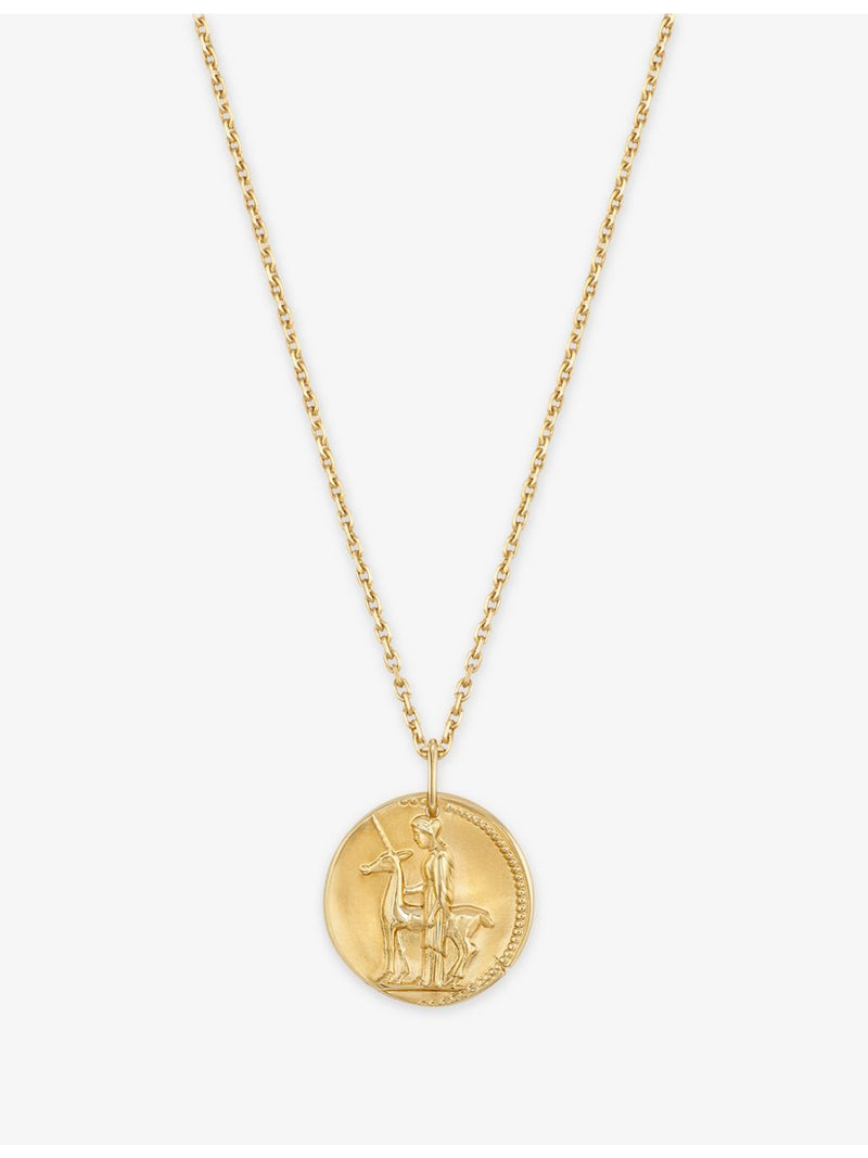 Van Cleef & Arpels 18ct yellow gold Virgo medal, UK version
