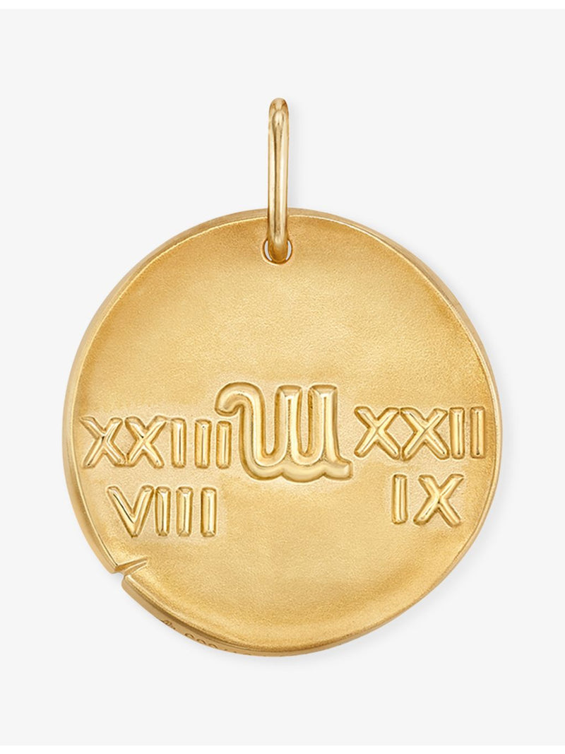 Van Cleef & Arpels 18ct yellow gold Virgo medal, UK version