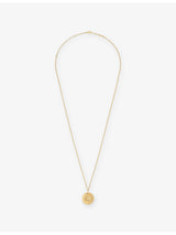 selfridges Van Cleef & Arpels Zodiaque Cancri Cancer 18ct Yellow Gold Medal- Buy online at McGrocer