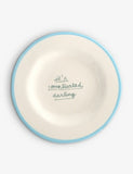 Laetitia Rouget It's Complicated Darling stoneware plate 20cm, imported from the UK