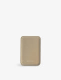 MINTAPPLE leather MagSafe wallet with embossed logo (British brand)