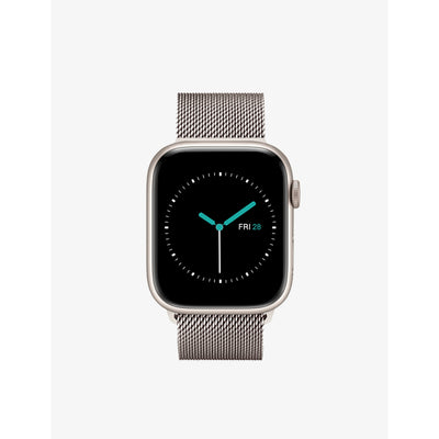 selfridges MINTAPPLE Milanese Starlight Stainless-Steel Apple Watch Strap 44mm- Buy online at McGrocer