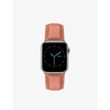 selfridges MINTAPPLE Grained-Leather and Stainless-Steel Apple Watch Strap 40mm- Buy online at McGrocer