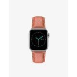 selfridges MINTAPPLE Grained-Leather and Stainless-Steel Apple Watch Strap 44mm- Buy online at McGrocer