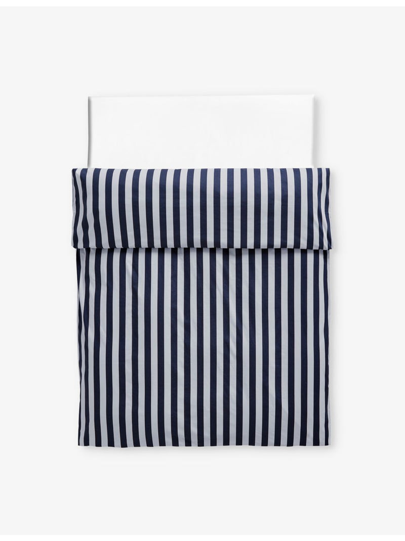HAY Ete stripe-print double cotton duvet cover 200x200cm, UK version