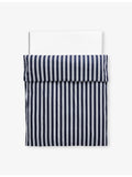 HAY Ete stripe-print double cotton duvet cover 200x200cm, UK version