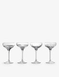 Waterford Mixology crystal coupe glasses 120ml set of four - British product