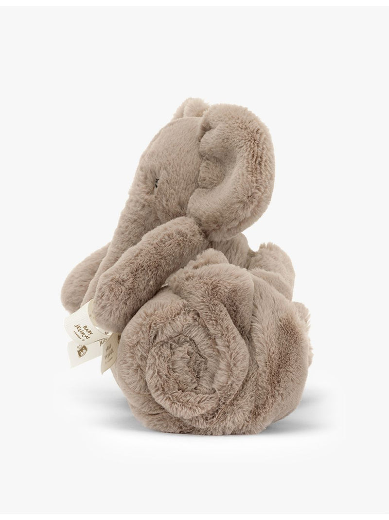 Jellycat Smudge Elephant faux-fur blanket 70cm (British brand)