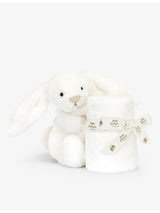 selfridges Jellycat Luxe Bashful Bunny Faux-Fur Soother 34cm- Buy online at McGrocer
