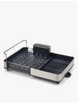 selfridges Joseph Joseph Extend Stainless-Steel Dish Rack 35.3cm- Buy online at McGrocer