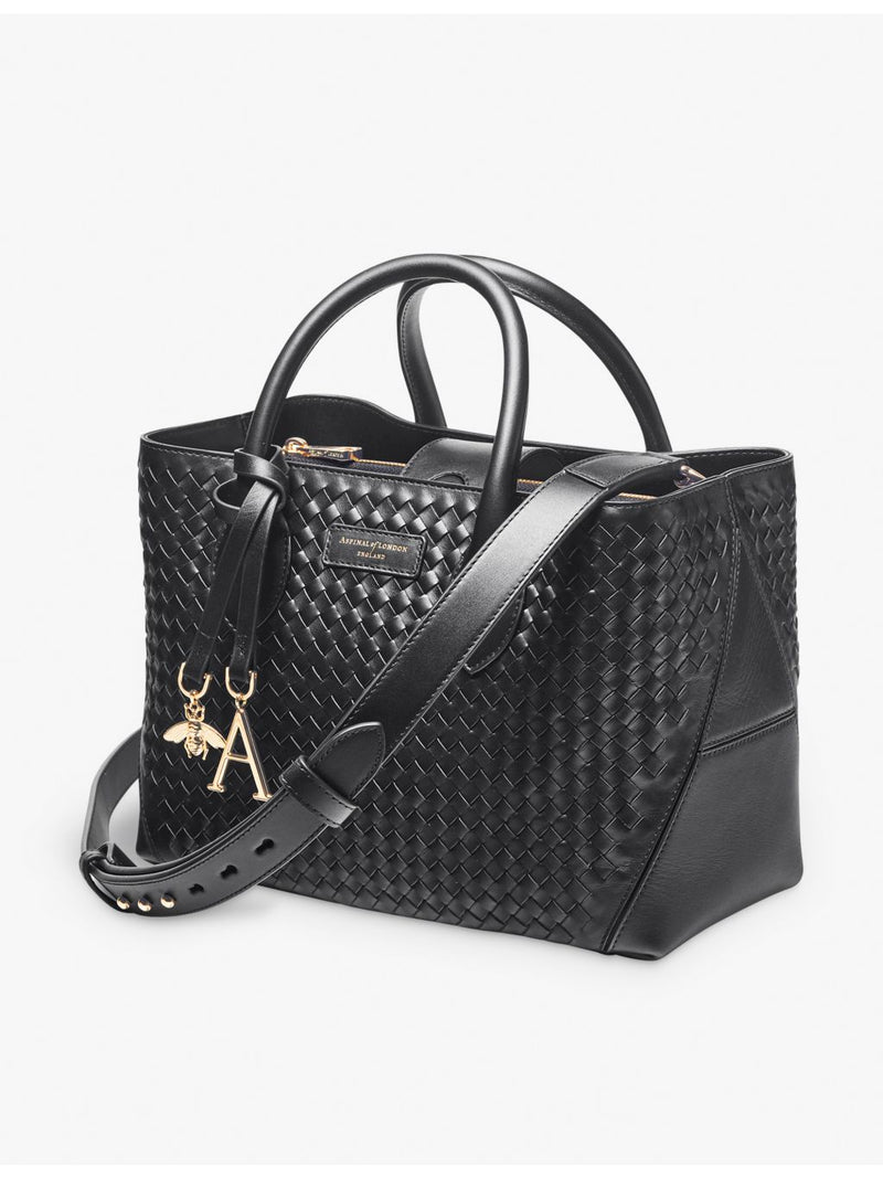 Aspinal of London Midi leather tote bag, UK version