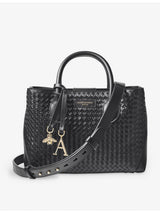 selfridges Aspinal of London Midi London Tote Leather Bag- Buy online at McGrocer