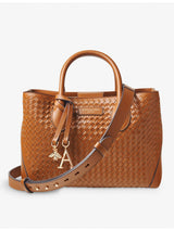 selfridges Aspinal of London Midi Leather Tote Bag- Buy online at McGrocer