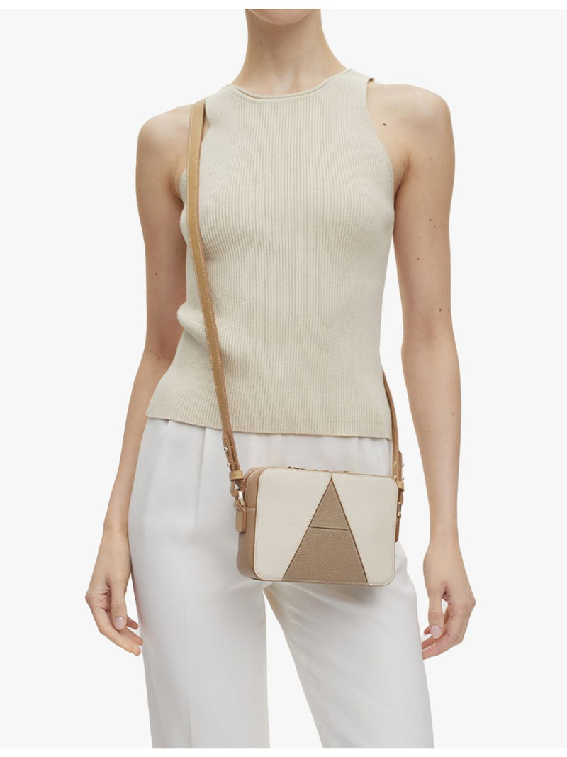 Aspinal of London pebbled leather cross-body bag, imported from the UK