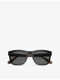 Brunello Cucinelli BC4003S pillow-frame acetate sunglasses, imported from the UK