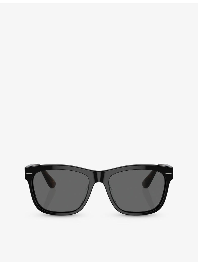 Brunello Cucinelli BC4003S pillow-frame acetate sunglasses, imported from the UK