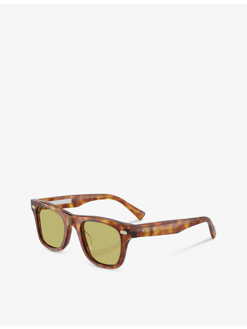 Brunello Cucinelli acetate sunglasses pillow frame (British brand)
