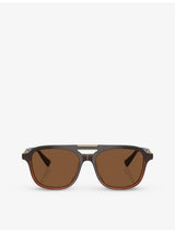 selfridges Brunello Cucinelli BC4001S Square-Frame Acetate Sunglasses- Buy online at McGrocer