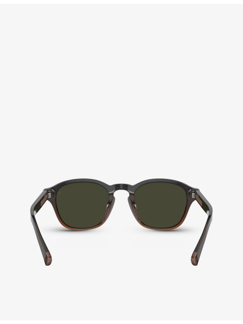Brunello Cucinelli round-frame acetate sunglasses BC4006S (British brand)