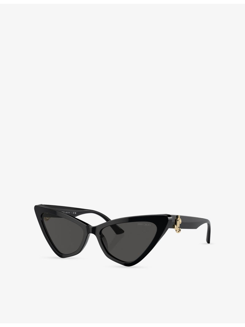 Jimmy Choo cat-eye acetate sunglasses JC5008 (British brand)