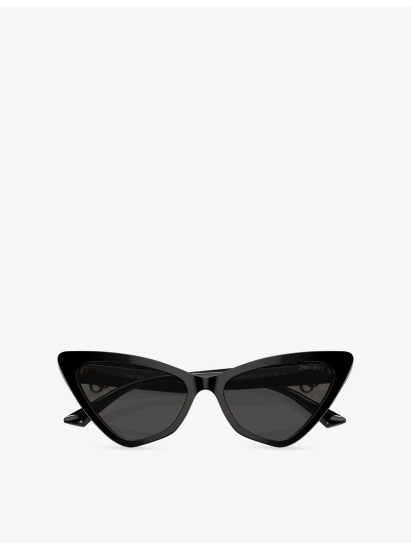 Jimmy Choo cat-eye acetate sunglasses JC5008 (British brand)