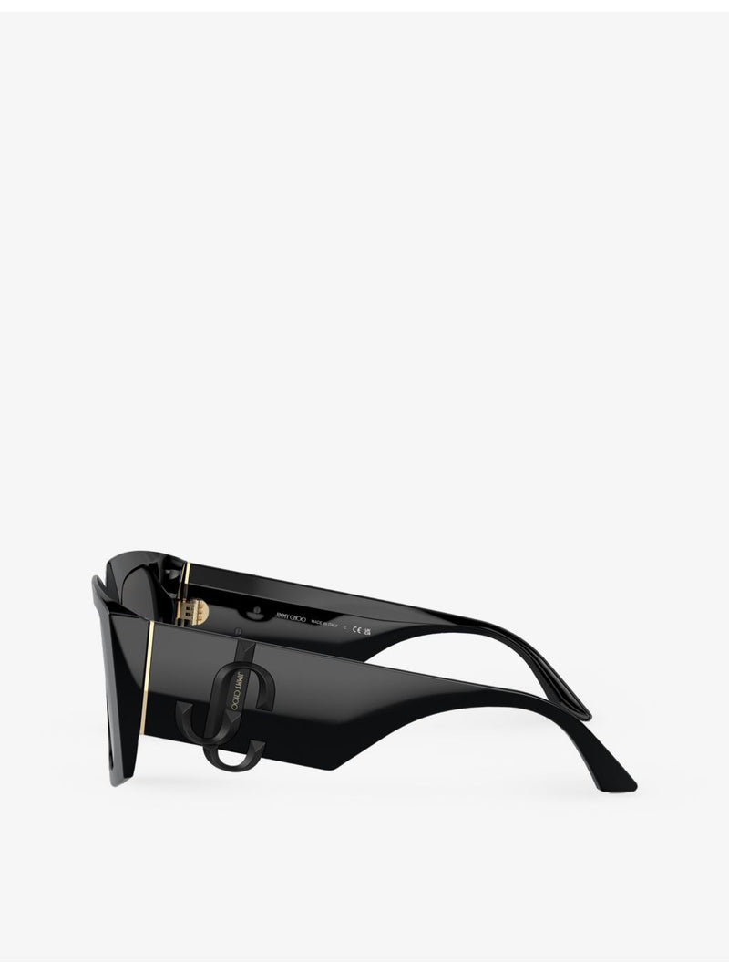 Jimmy Choo sunglasses JC5006U square-frame acetate, UK version
