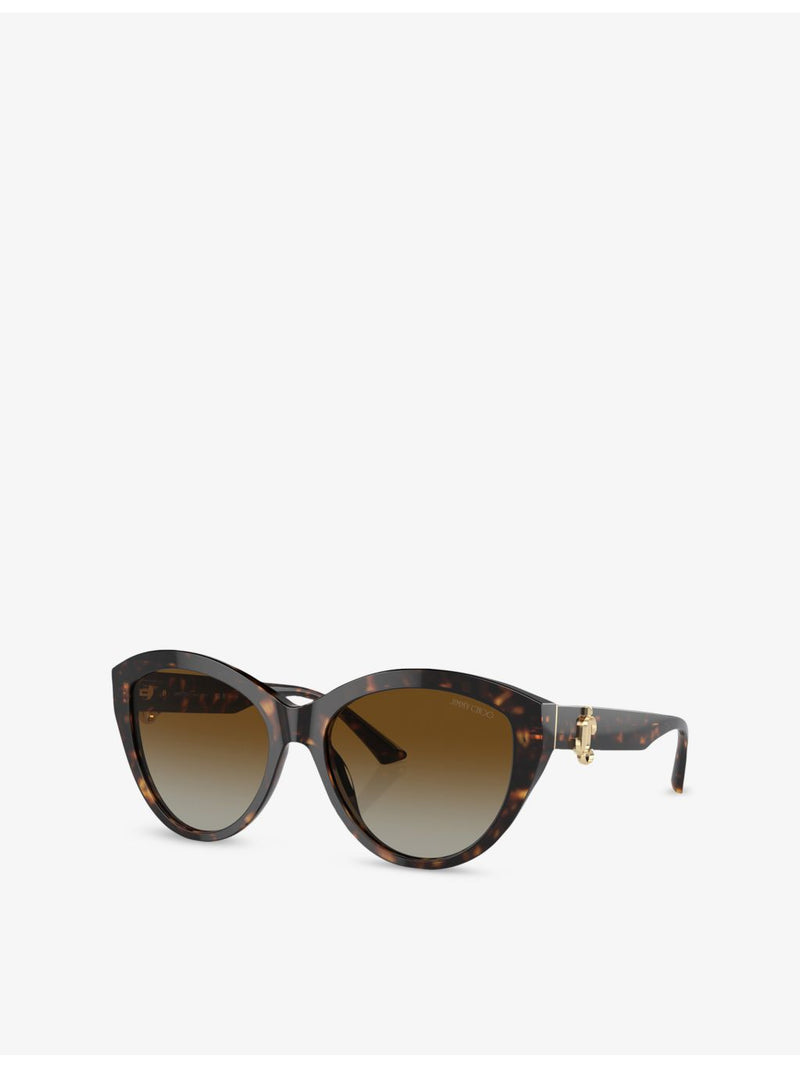 Jimmy Choo JC5007 tortoiseshell acetate sunglasses - British product