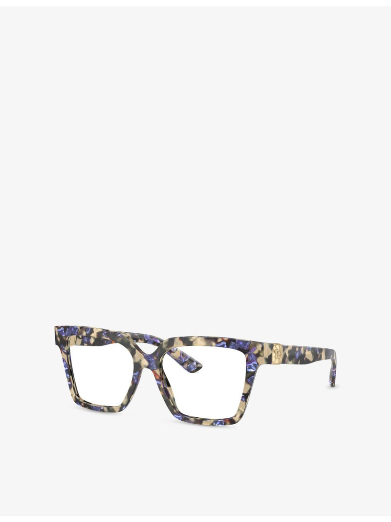 Dolce & Gabbana square-frame acetate glasses, imported from the UK