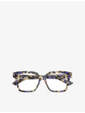 Dolce & Gabbana square-frame acetate glasses, imported from the UK