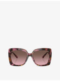 Michael Kors sunglasses tortoiseshell butterfly frame acetate, imported from the UK