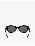 Michael Kors Bel Air geometric acetate sunglasses 54mm, UK version