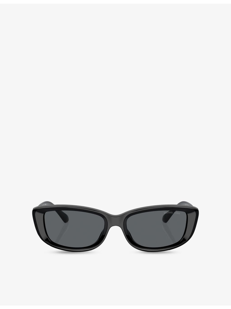 Michael Kors Asheville acetate rectangle sunglasses 54mm - British product