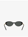 Versace sunglasses VE4469 oval-frame acetate, UK version