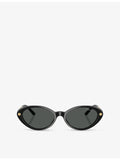 Versace sunglasses VE4469 oval-frame acetate, UK version