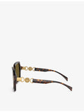 Versace square-frame acetate sunglasses Medusa '95, UK version