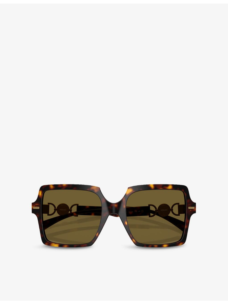 Versace square-frame acetate sunglasses Medusa '95, UK version