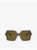 Versace square-frame acetate sunglasses Medusa '95, UK version